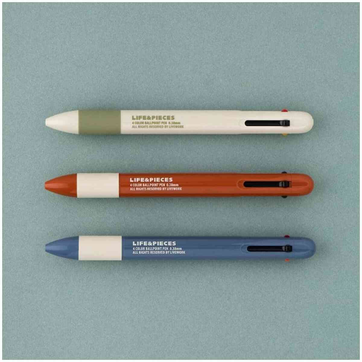Livework Life & Pieces COLOR Ballpoint Pen [0.38]