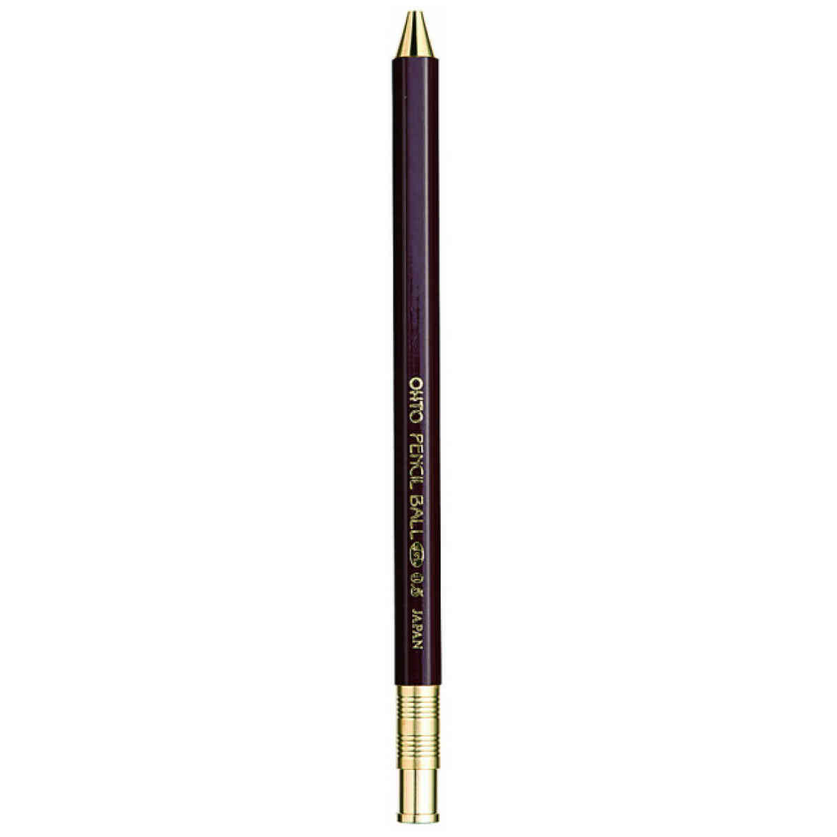 Pencil Ball Gel 0.5, OHTO // Burgundy