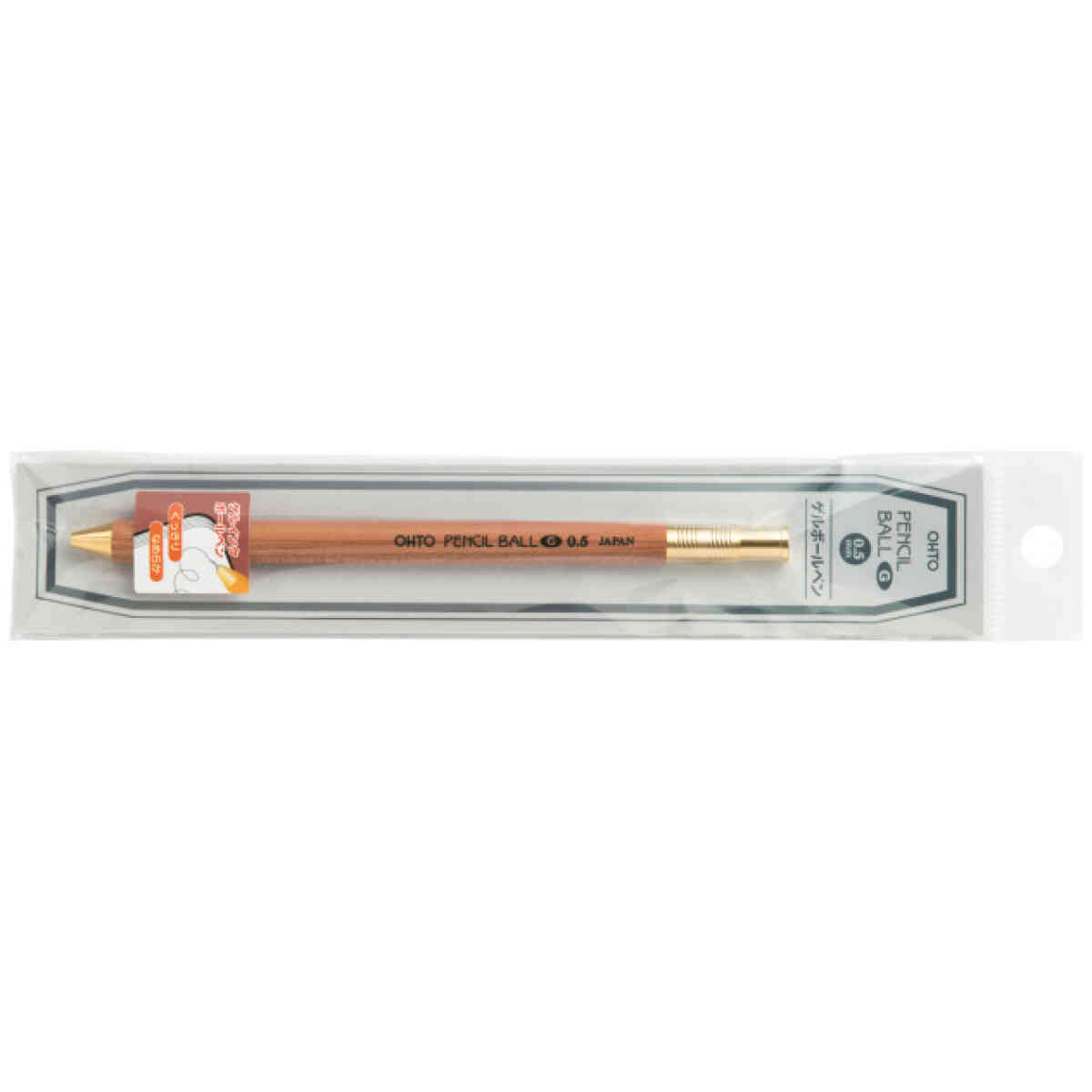 Pencil Ball Gel 0.5, OHTO // Natural - Bild 2