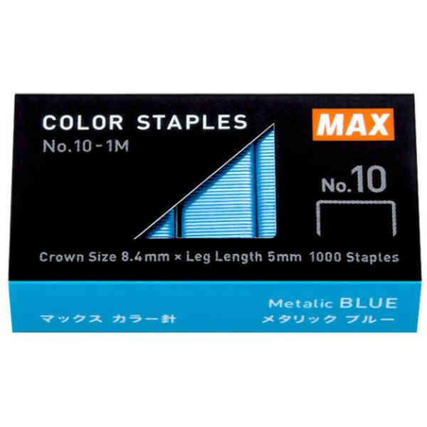 Staples blue Max, N-10 / 1000 pcs