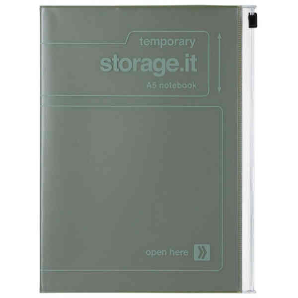 Notebook A5 Storage.IT / Green