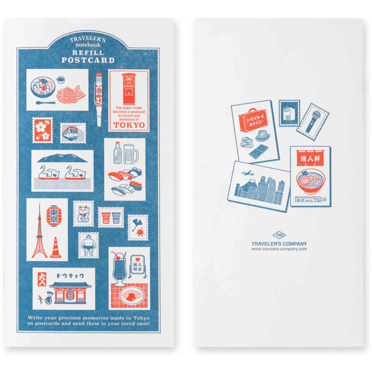 TRAVELER’S notebook TOKYO Refill Postcard - Bild 2
