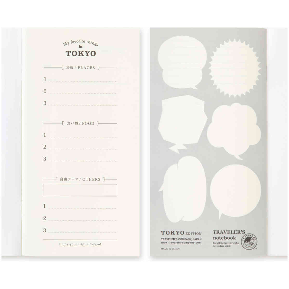 TRAVELER’S notebook TOKYO Refill Postcard - Bild 4