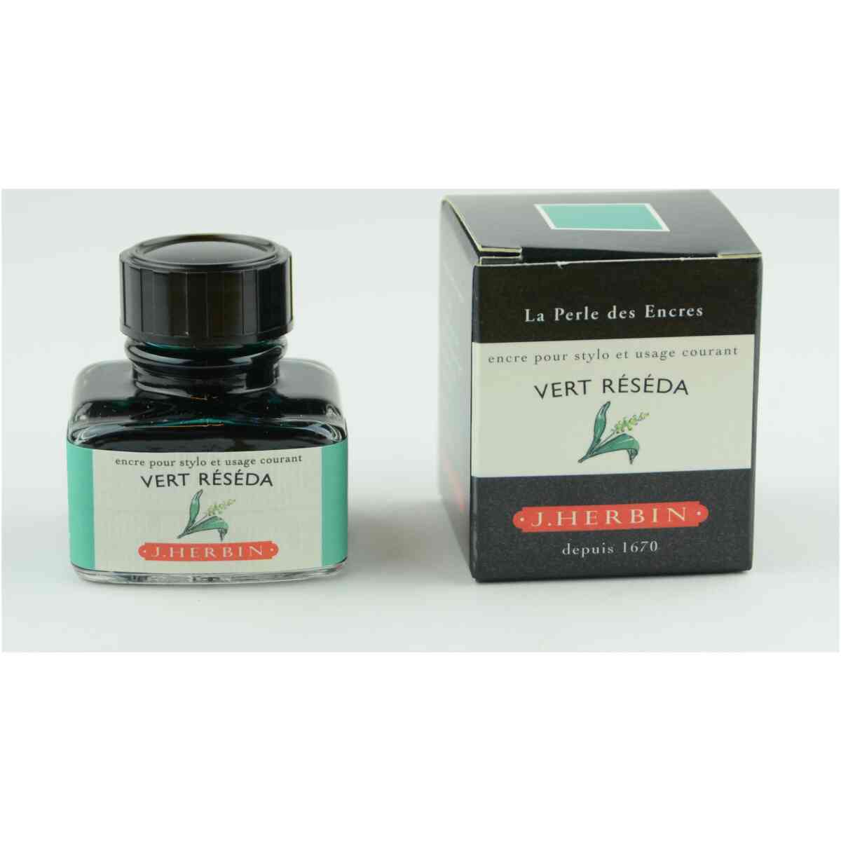 J. Herbin bläck flaska 30 ml. "D" Bottled - Bild 7