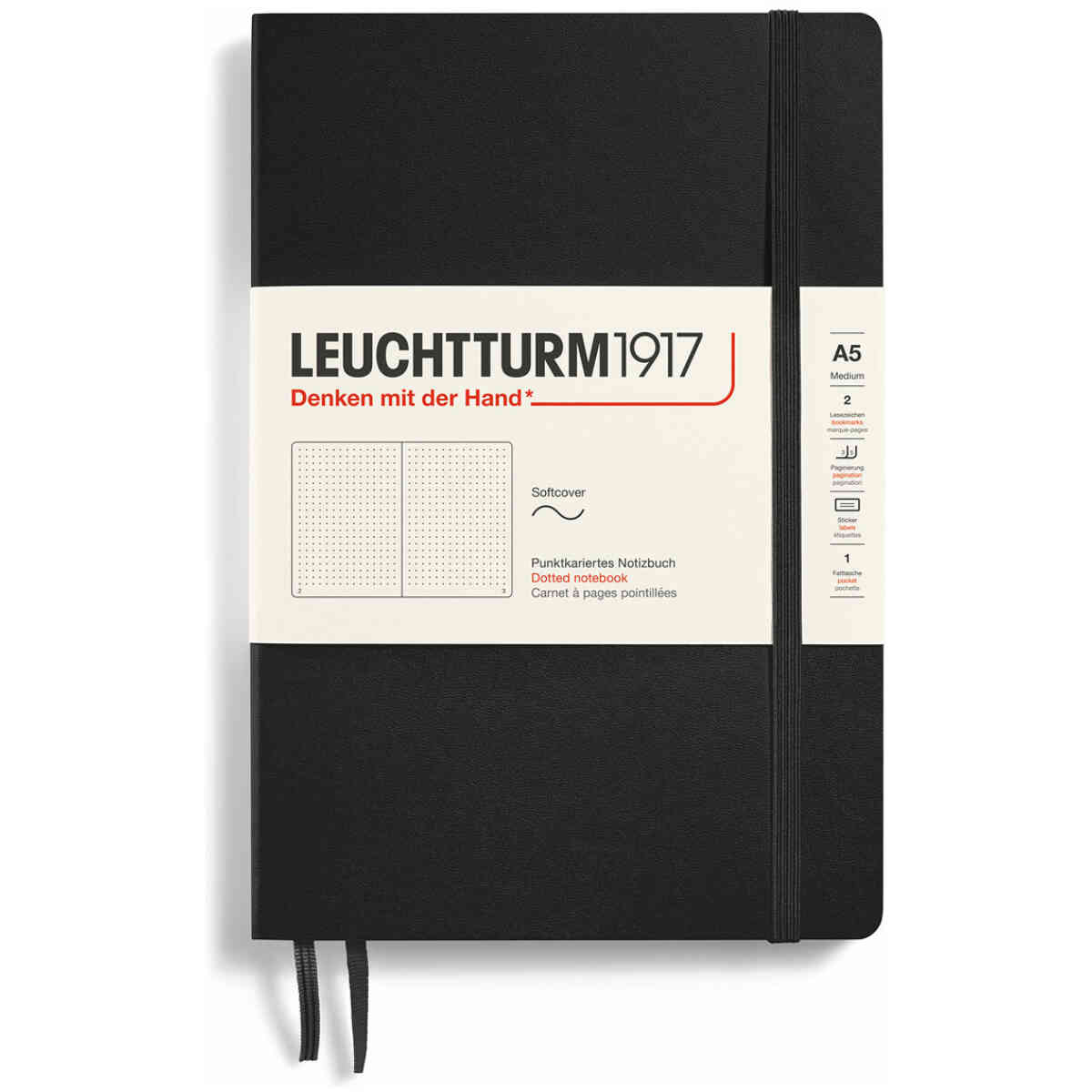 Leuchtturm1917 Notebook A5 Soft Prickad - Bild 5