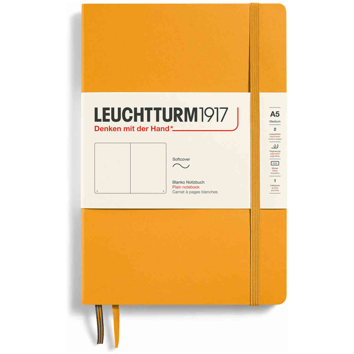 Leuchtturm1917 Notebook A5 Soft Olinjerad - Bild 2