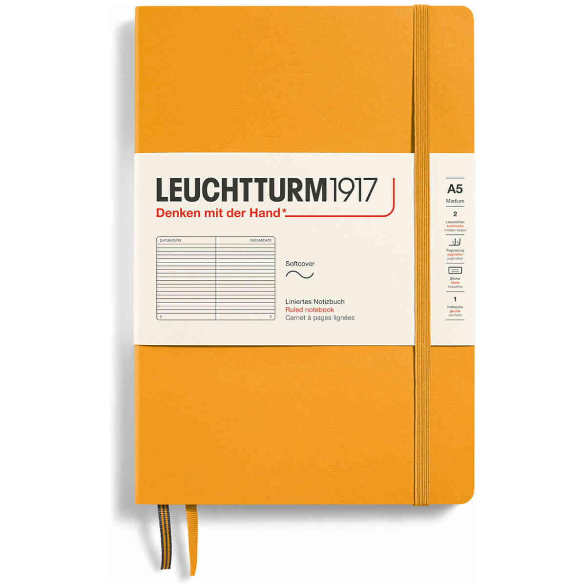 Leuchtturm1917 Notebook A5 Soft Linjerad - Bild 5
