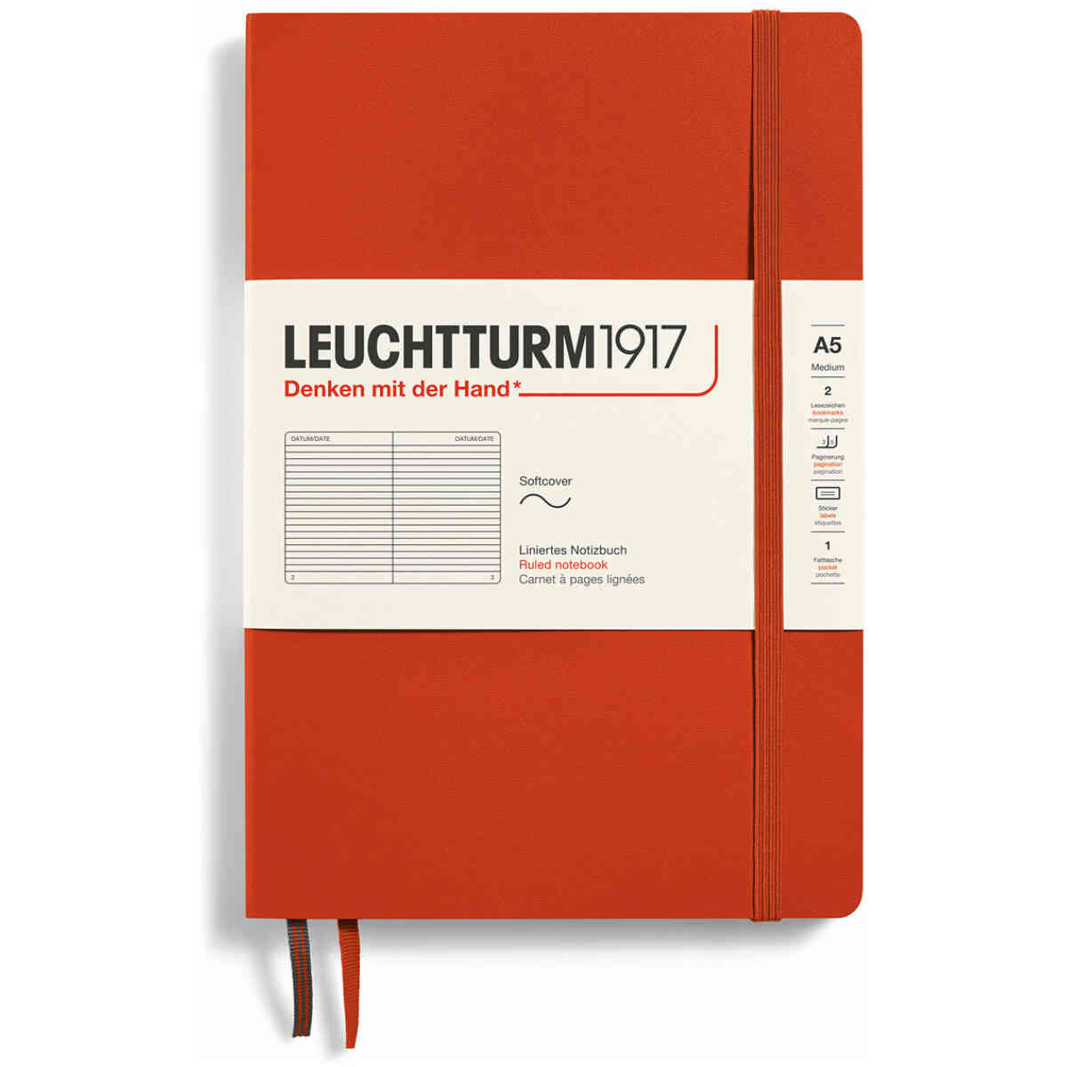 Leuchtturm1917 Notebook A5 Soft Linjerad - Bild 6