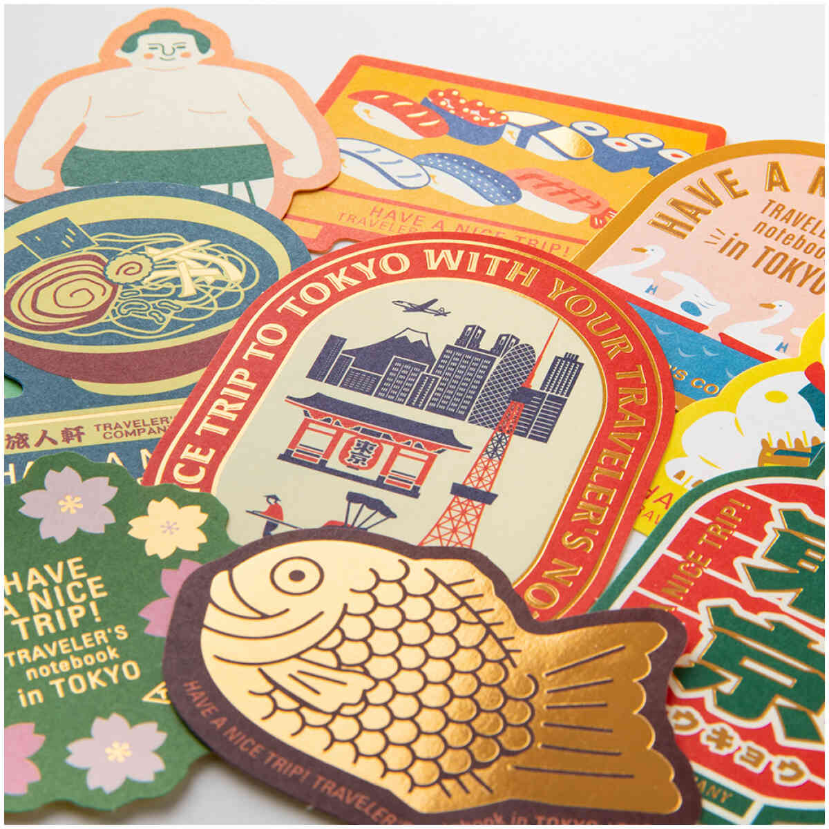 TRAVELER’S notebook  STICKER SET TOKYO - Bild 3