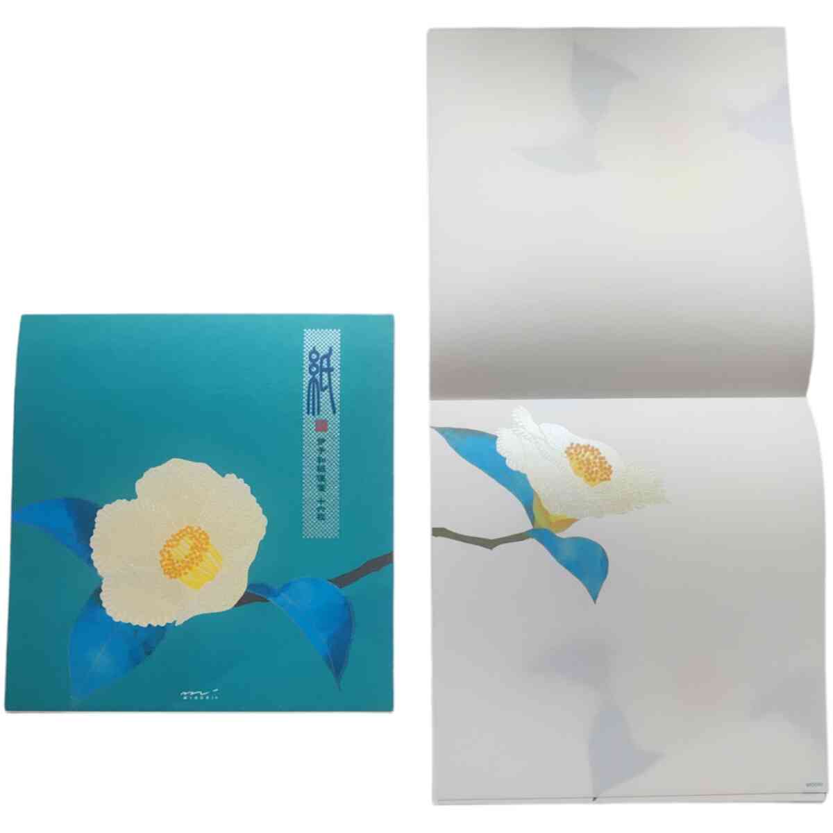 Silk-Printing Japanese Stewartia Letter Pad[Summer '24]