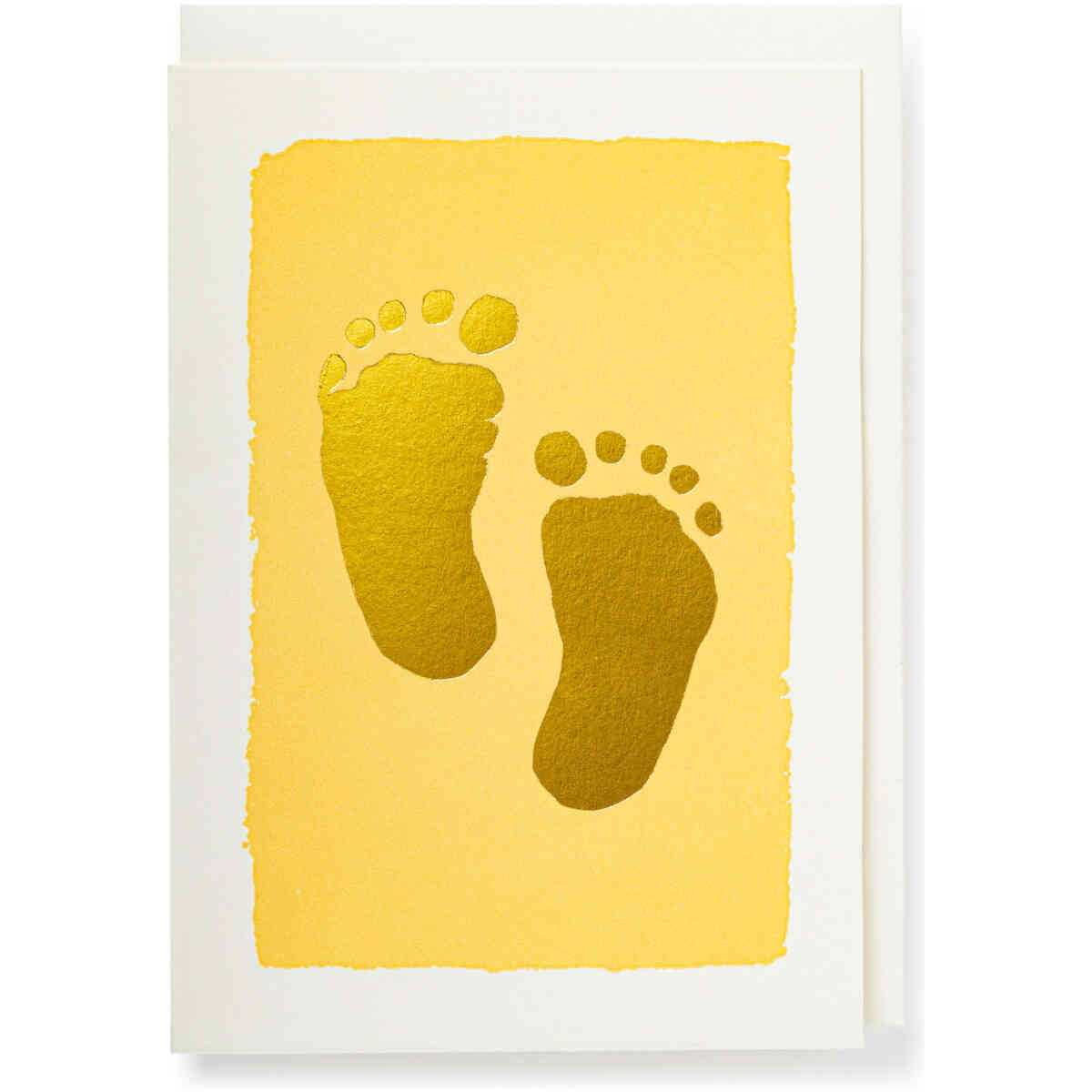 Gold Toes Cream Background