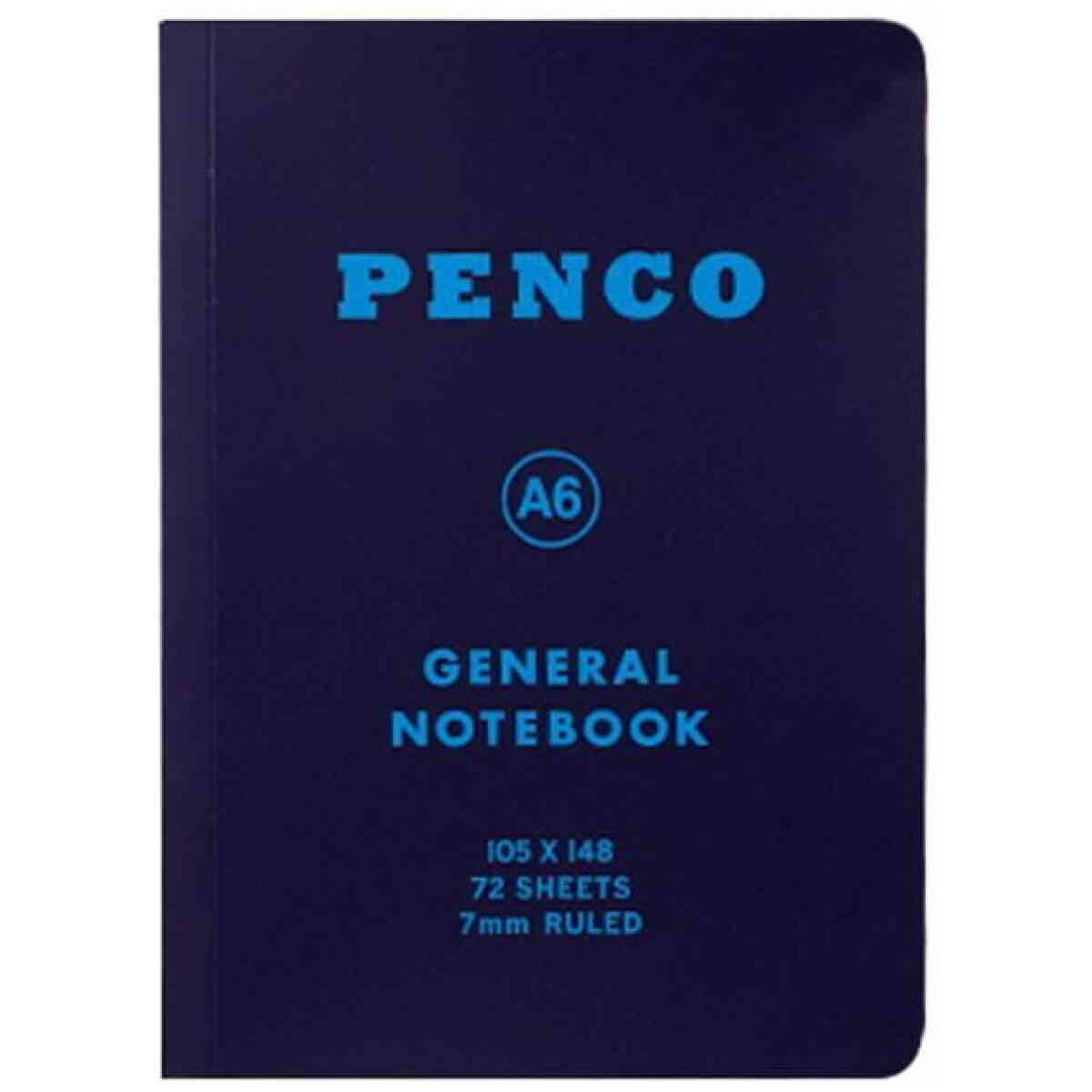 Soft PP Notebook A6 Ruled