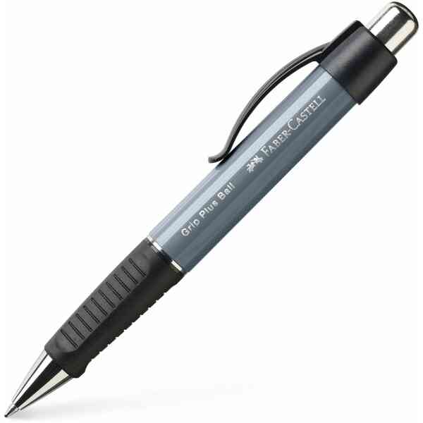 Grip Plus Ballpoint Pen, Stone Grey