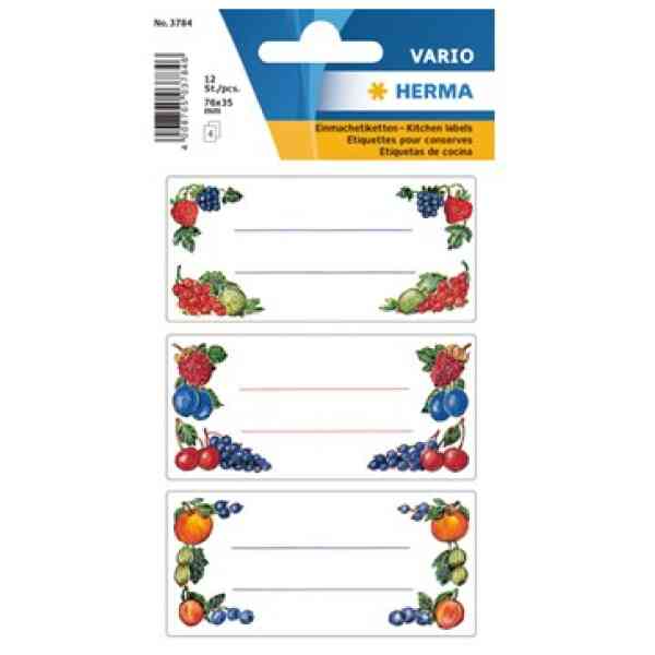 Herma stickers Home kök frukter (4)