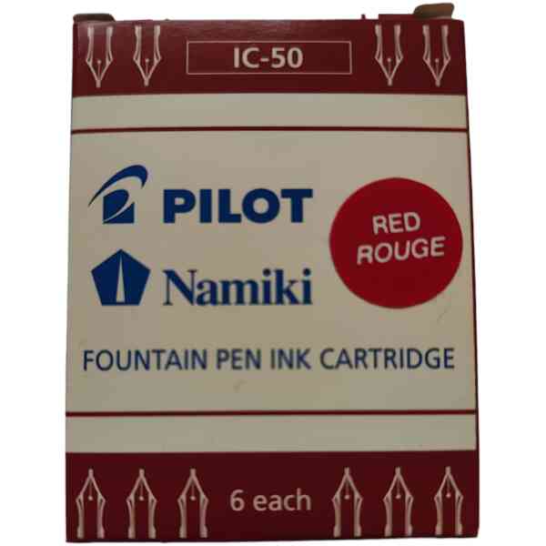 Pilot IC-50 Ink Cartridges (6 Pack)