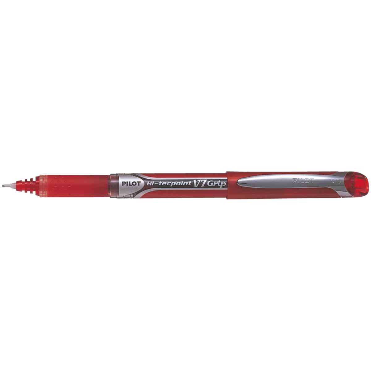 Pilot Hi-Tecpoint V7 Grip Rollerball - Red