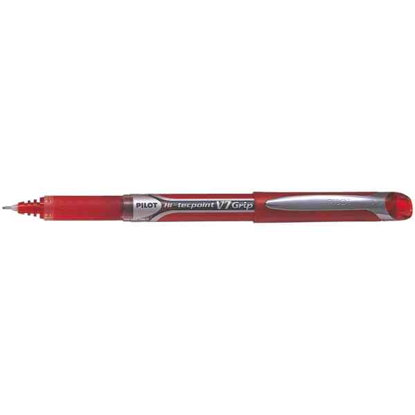 Pilot Hi-Tecpoint V7 Grip Rollerball - Red