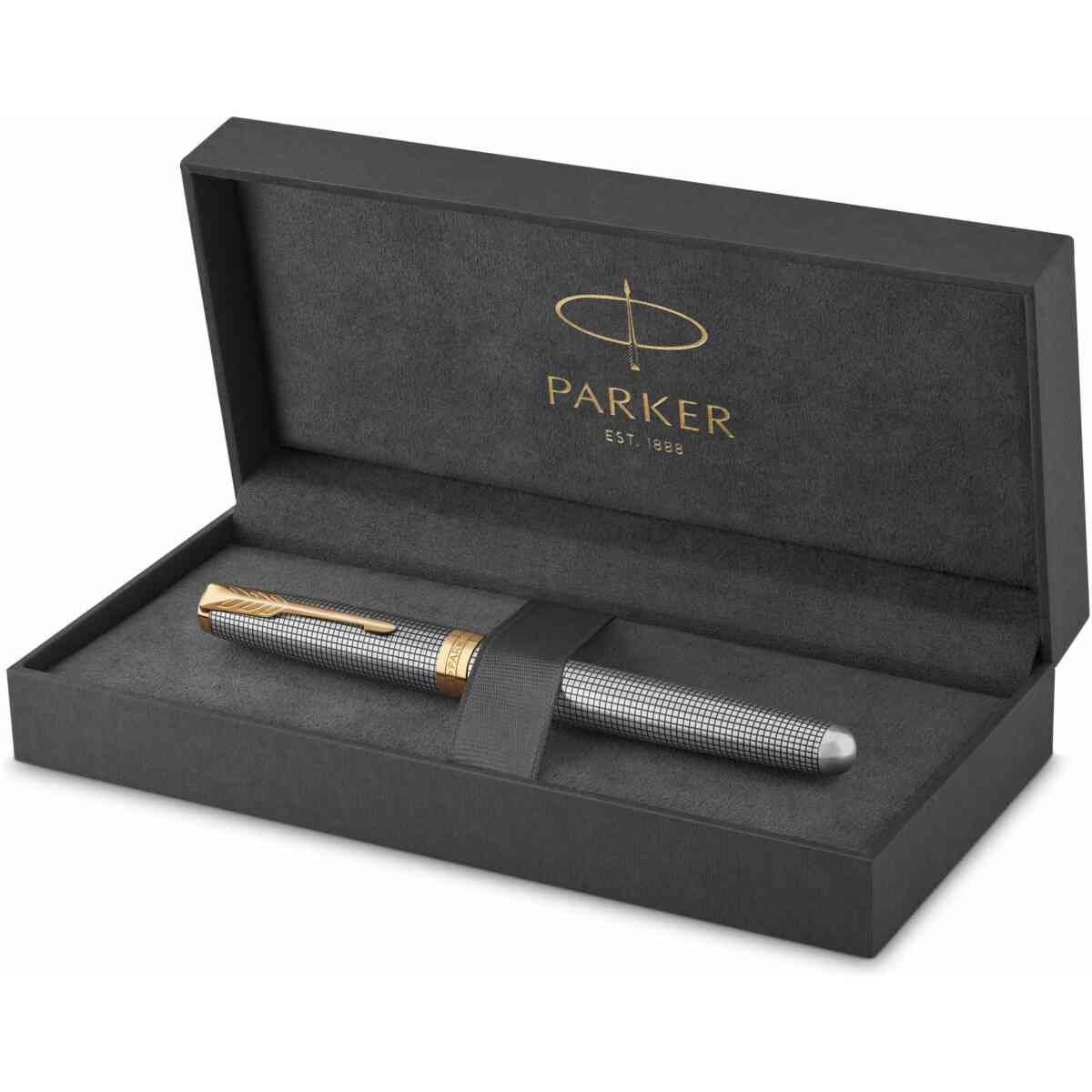 Parker Sonnet Chiselled Silver G.T Fountain pen - Bild 2