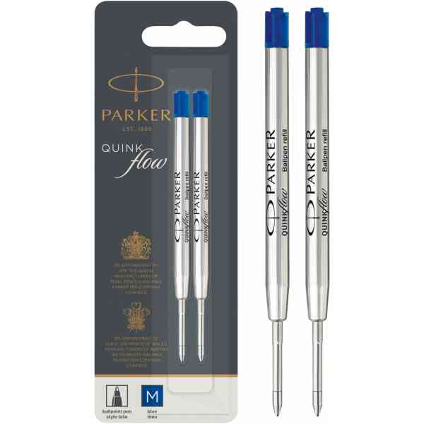 Parker Quinkflow Ballpoint 2 Refills M