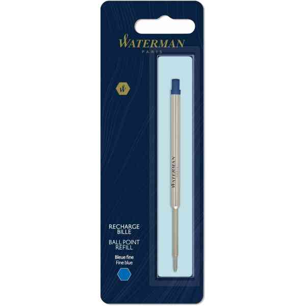 Waterman Ballpen refill Standard Maxima Blue 1-Blister F