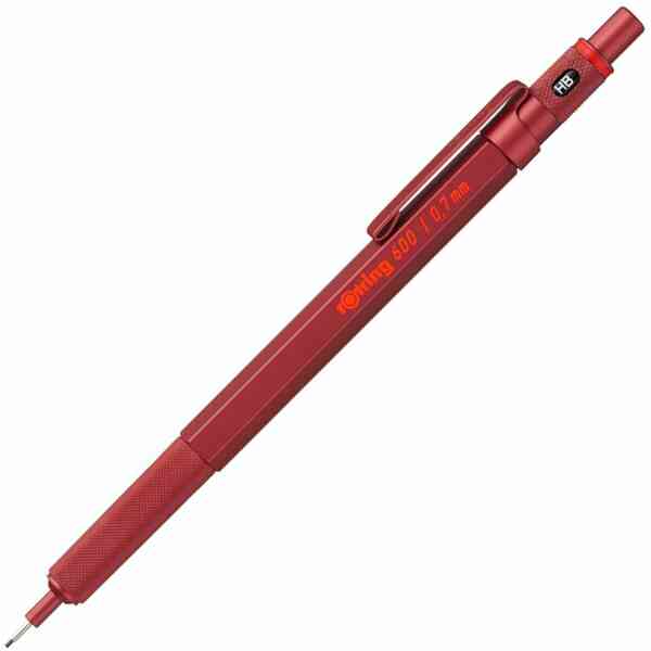rOtring 600 Stiftpenna 0,7 Röd