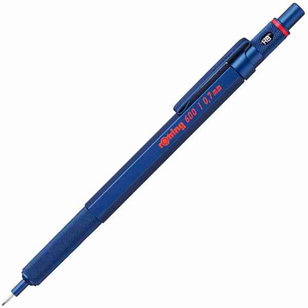 rOtring 600 Stiftpenna 0,7 Blå