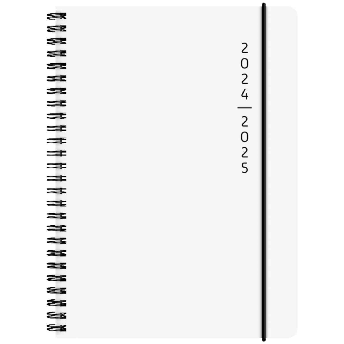 A5, Plain White 18 Månader 2024/2025