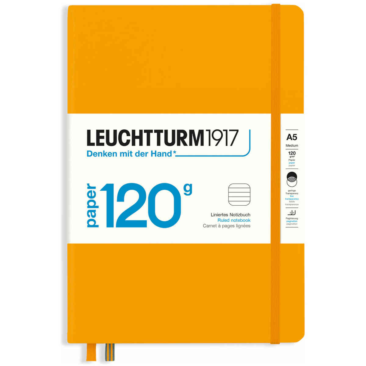 Leuchtturm1917 Notebook A5 120g Hard Ruled - Bild 5