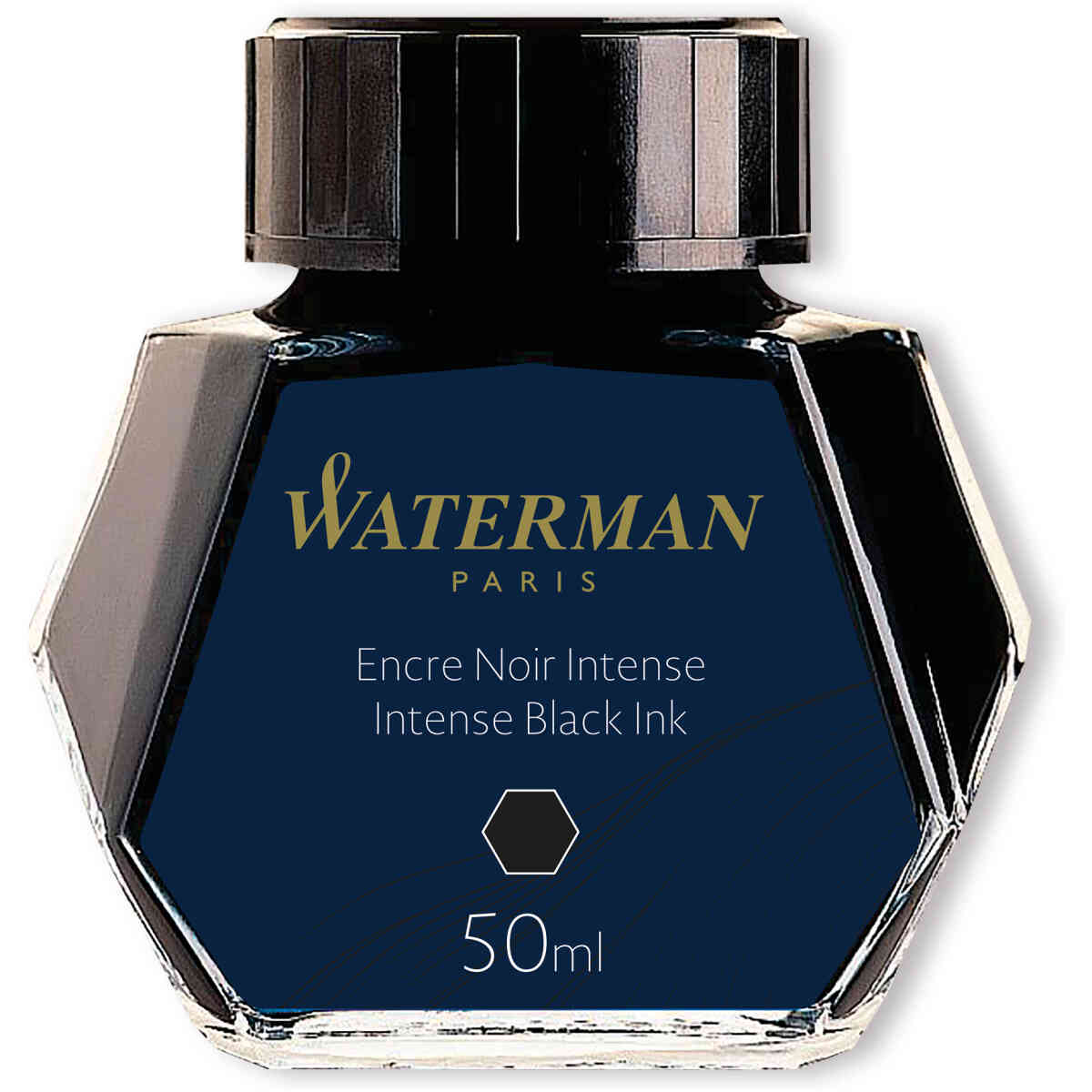 Waterman Ink bottle Intense Black (former: Black)