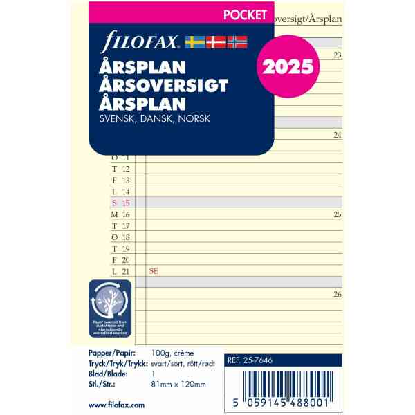 Årsplan Personal 2027 Svensk/Dansk/Norsk