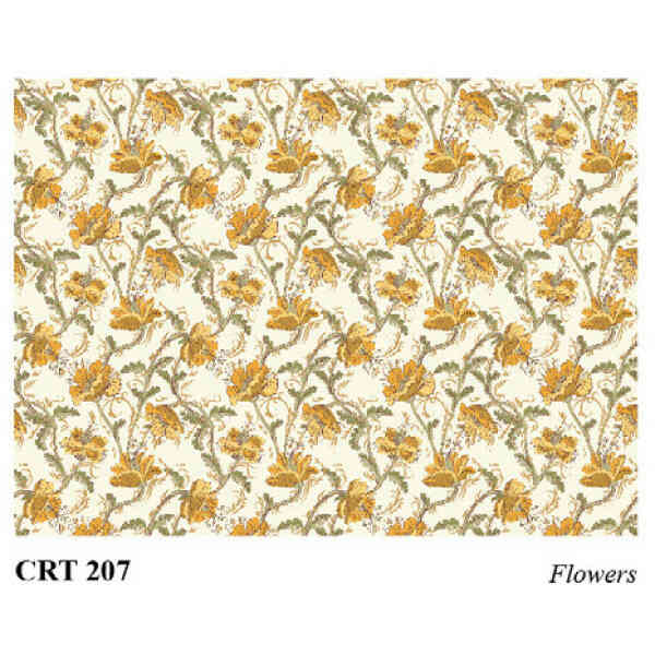 Wrapping Paper cm.70x100 - Flowers - CRT 207