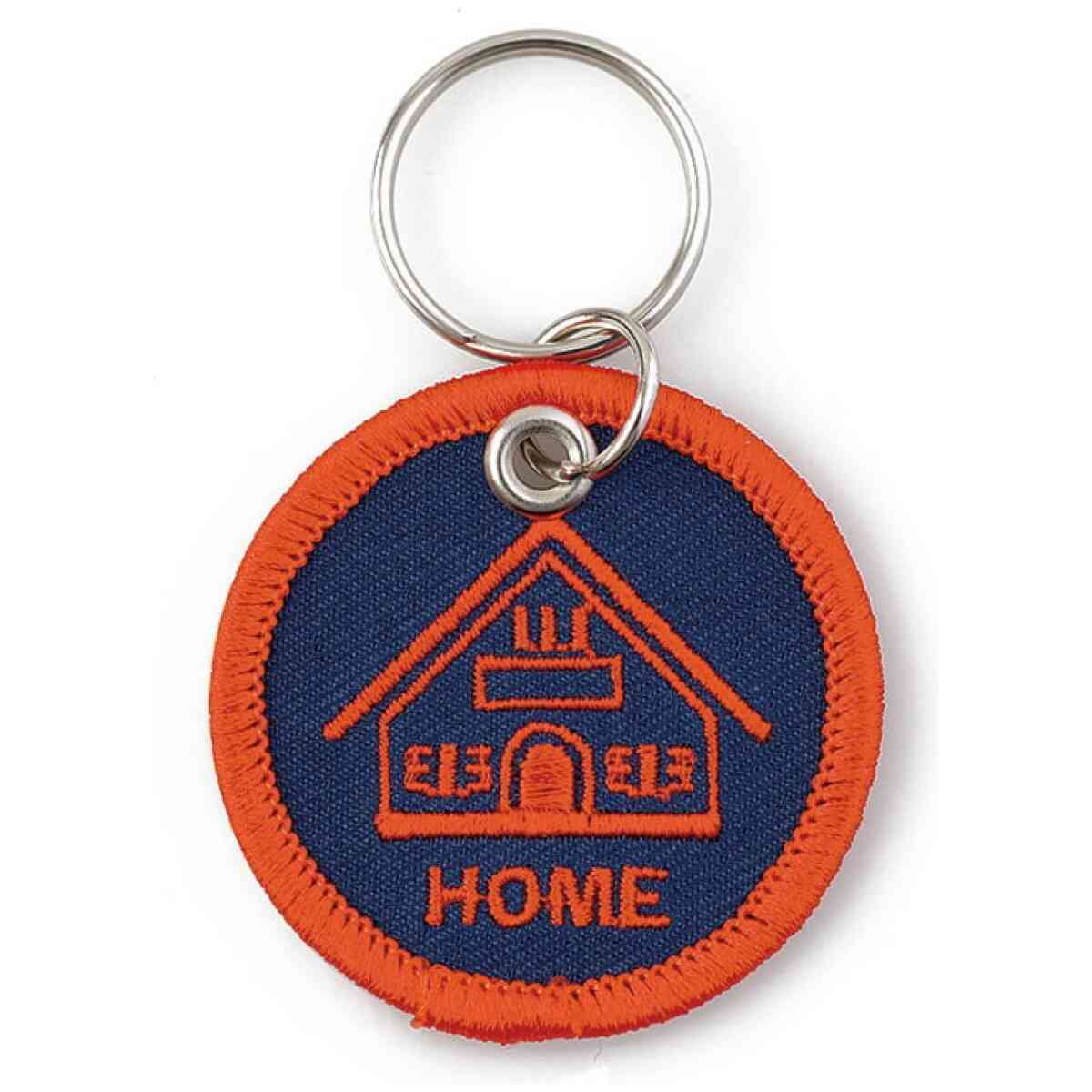 Stitch Work Keychain Home