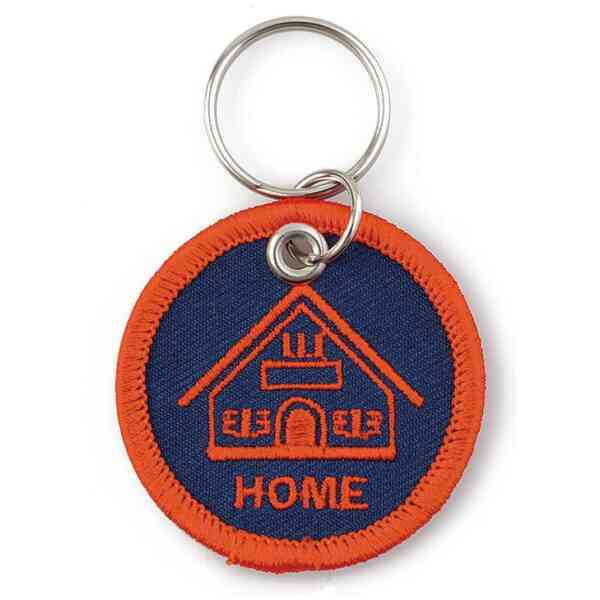 Stitch Work Keychain Home