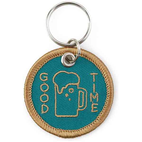 Stitch Work Keychain Beer