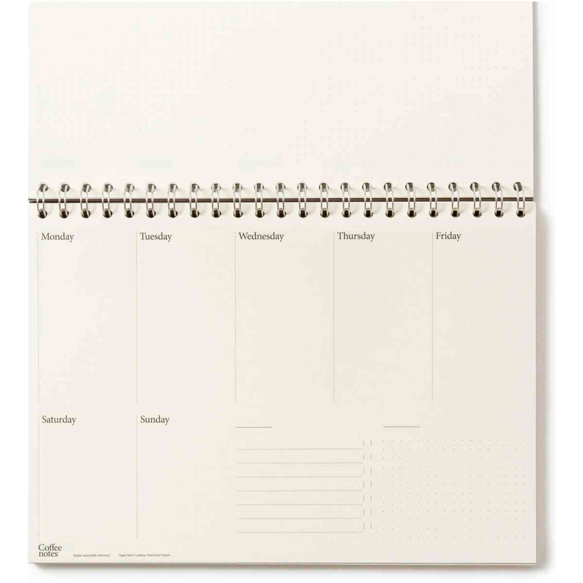 Classic Weekly Planner - Burgundy - Bild 2