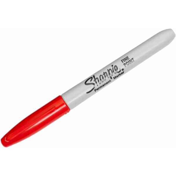 Sharpie Fine Point Permanent Marker - Red