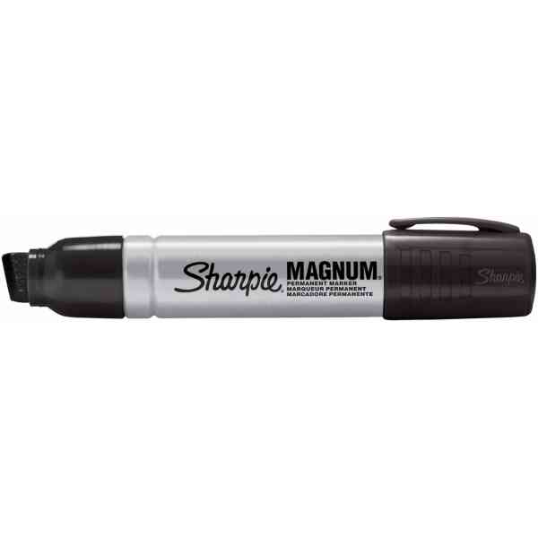 Sharpie Pro Magnum Permanent Markers : Chisel Tip : Black