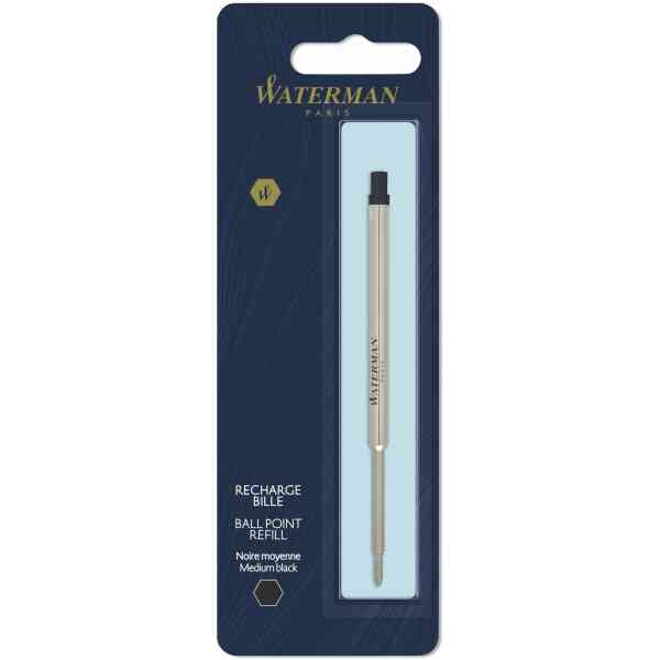 Waterman Ballpen refill Standard Maxima Black 1-Blister M