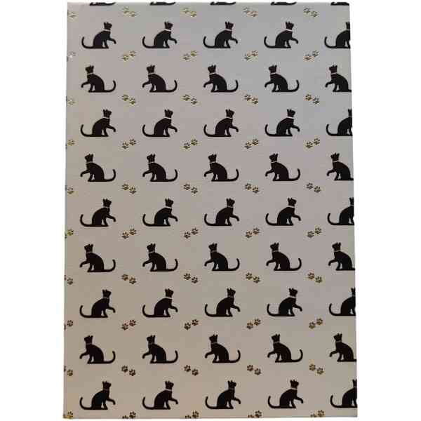 Notebook Hardbound cm.15x21 - katt - NBB L115