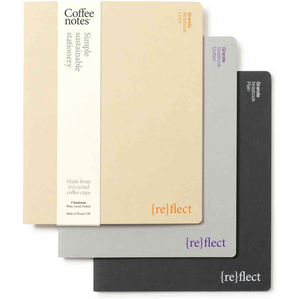 Pure Stitched Notebooks - Grande (Short A4)