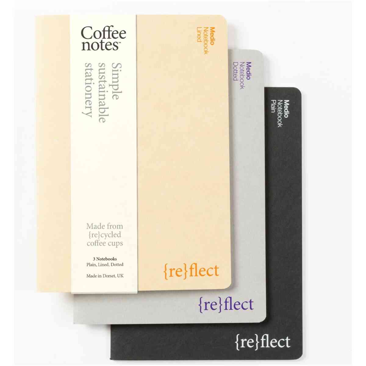 Pure Stitched Notebooks - Medio (A5)