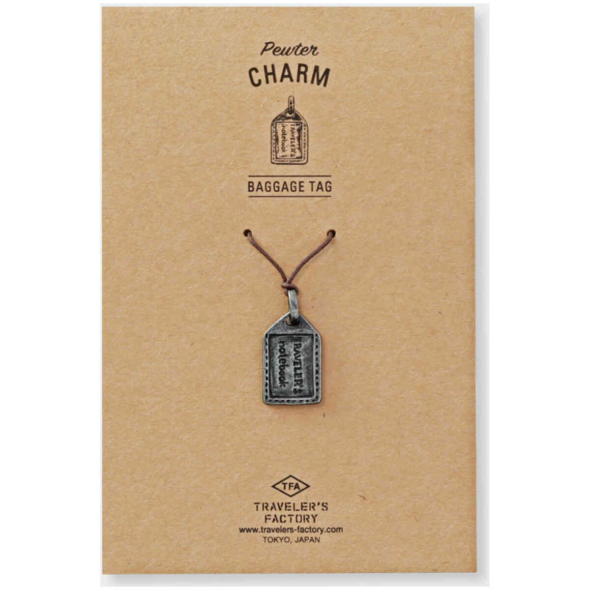 Travelers Factory Charm Tag