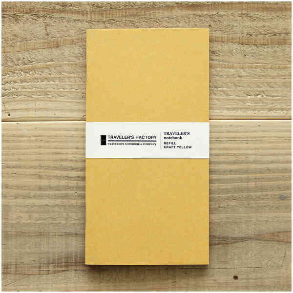 Travelers Factory Refill Kraft Yellow