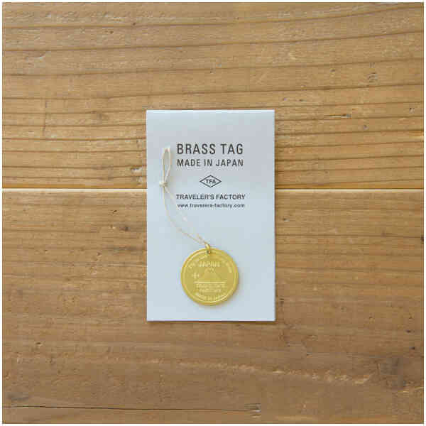 Travelers Factory Brass Tag Japan Trip