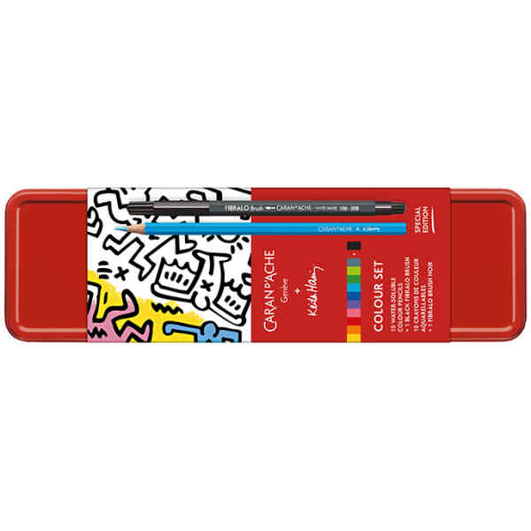 Jul Caran d'Ache Colour set Keith Haring, 11 pcs, Christmas 2023