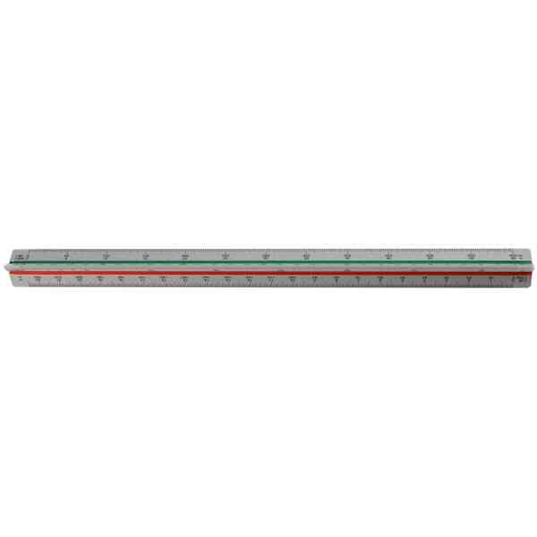 Aluminum triangular scale, 30cm