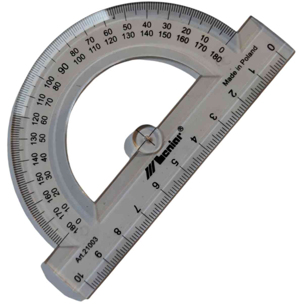 Plastic Protractor 9,5cm/180° x