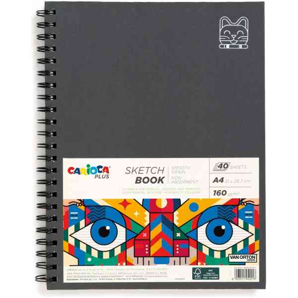 CARIOCA PLUS SKETCHBOOK - A4