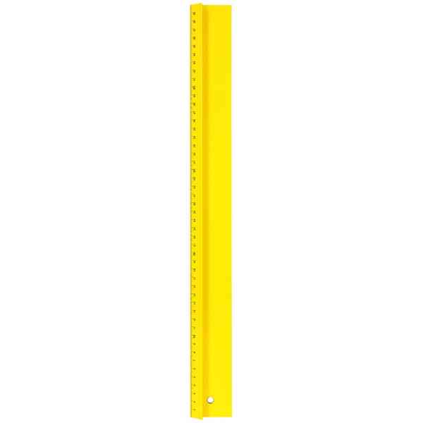 Heavy ruler 50cm, Yellow