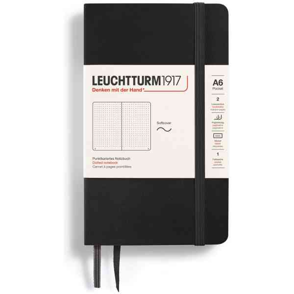 Leuchtturm1917 Notebook A6 Soft Black